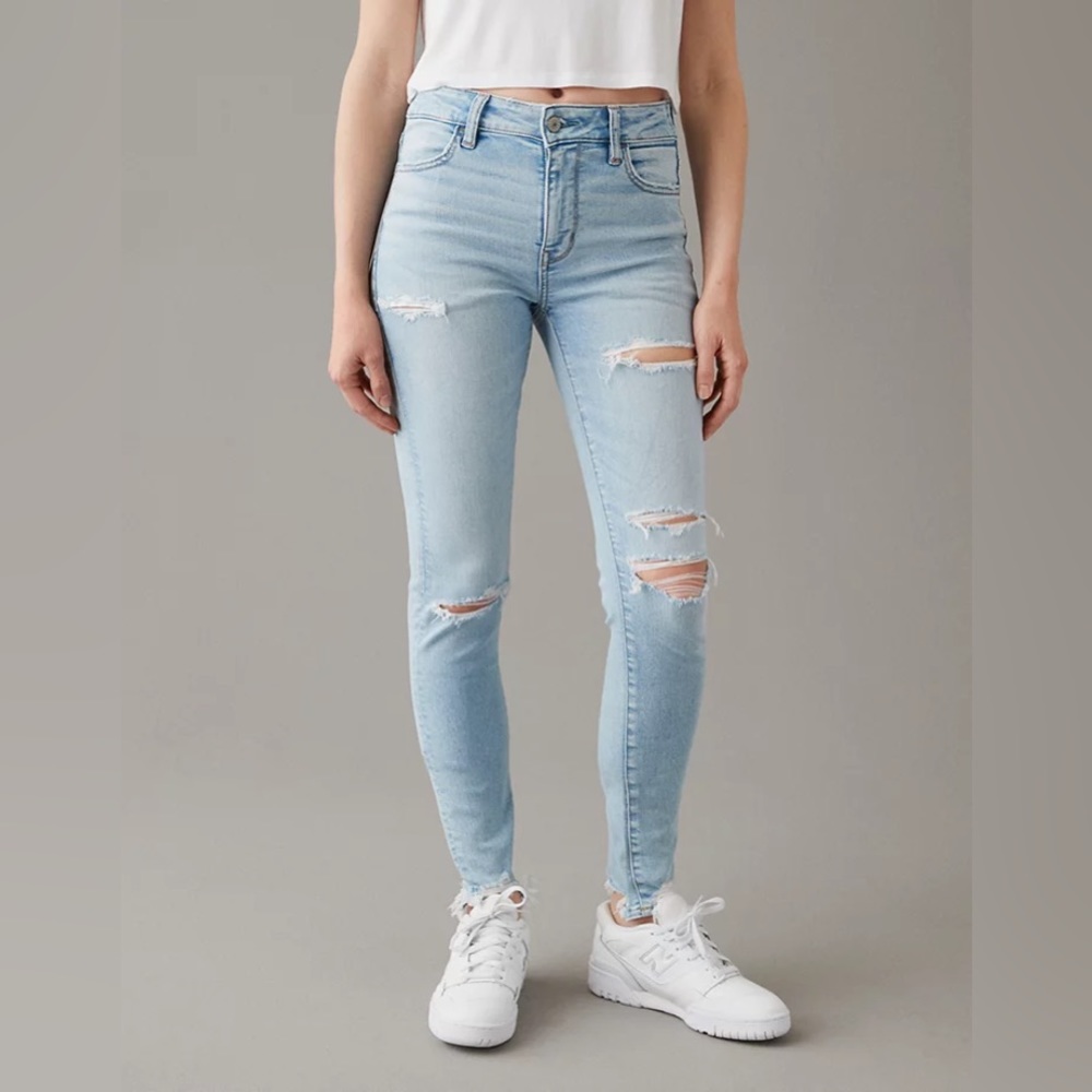 American Eagle Next Level Stretch High-Waisted Jegging Size 14 Regular